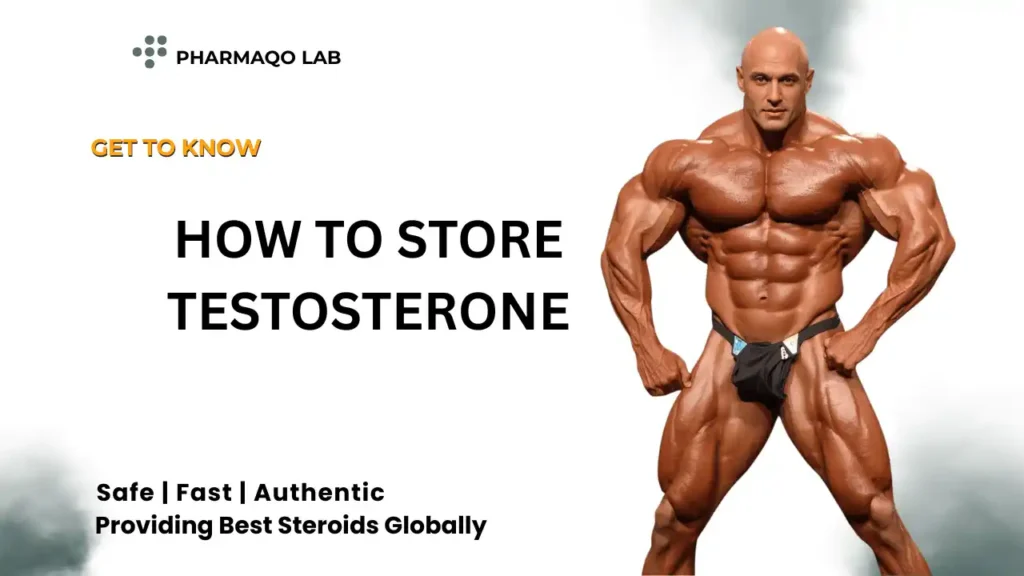 How to Store Testosterone